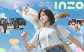 inZOI portada oficial mostrando personajes en un entorno urbano realista