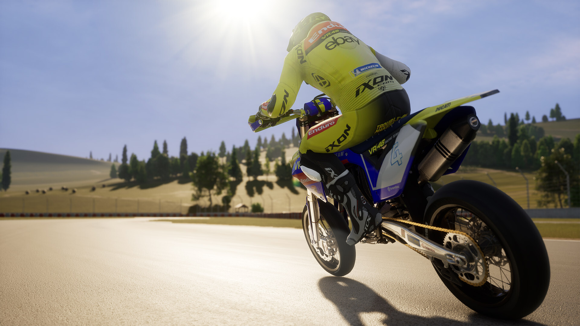 Perspectiva del piloto en MotoGP 25 para PC