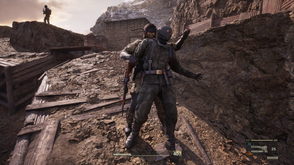 Escena cinemática destacando el tono épico y la ambientación de la Guerra Fría.