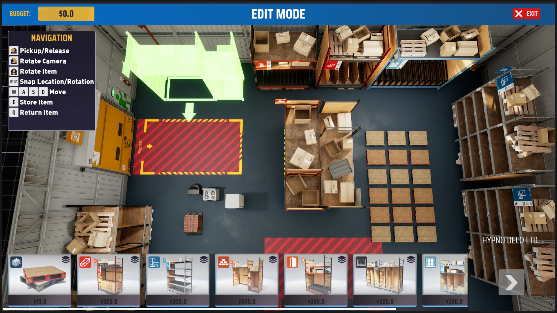 Plano de demolición de un rascacielos en Deconstruction Simulator