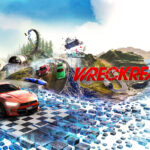 Carrera caótica en Wreckreation con coches chocando