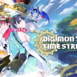 Tamer y Digimon frente a una brecha temporal en Digimon Story Time Stranger