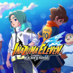 Portada oficial de Inazuma Eleven: Heroes’ Victory Road mostrando a Haru Endo y su equipo listos para el torneo.